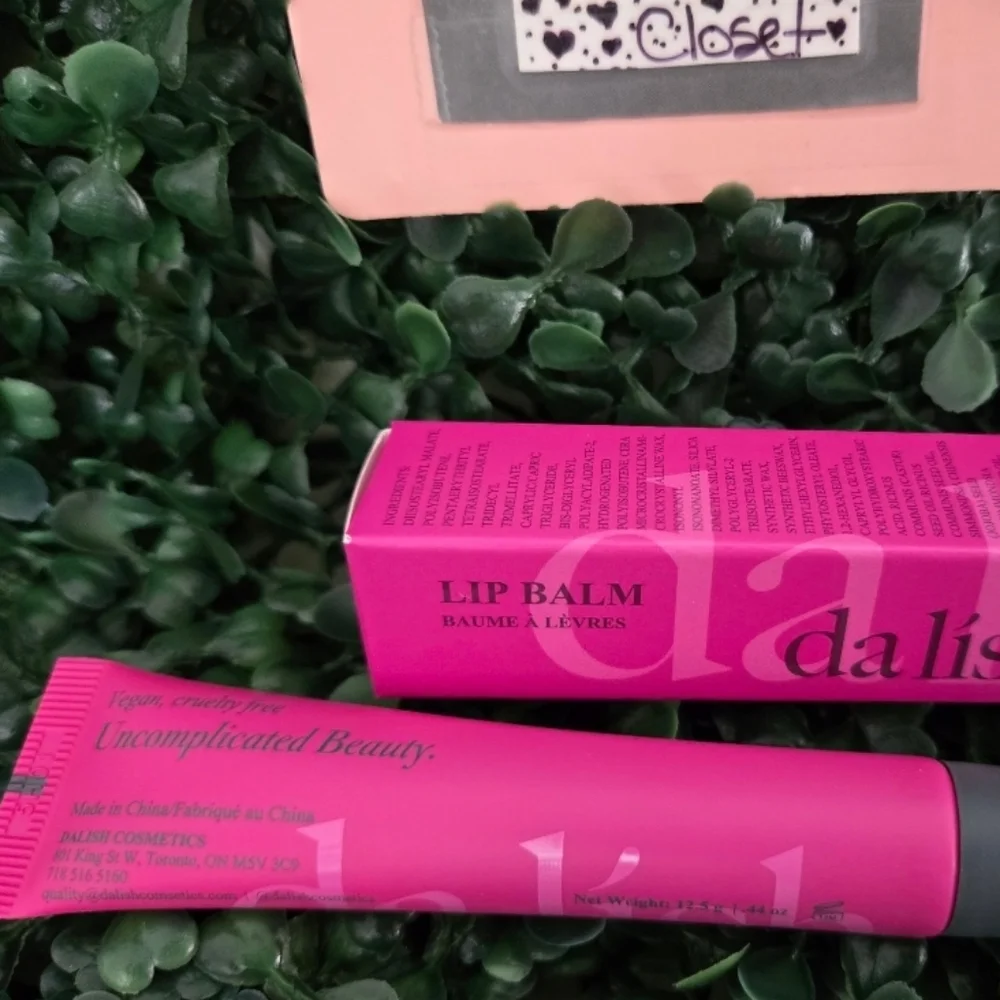​✨ DaLish DeLush Lip Balm Coleen Sheer Fuchsia Pink 12.5g NIB ✨
